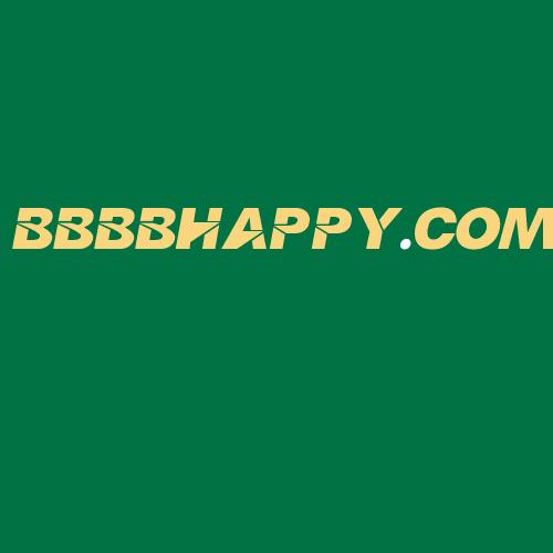 Logo da BBBBHAPPY